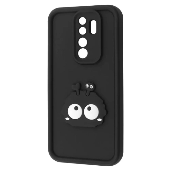 Чехол Pretty Things Case for Xiaomi Redmi 9 Black/Eyes