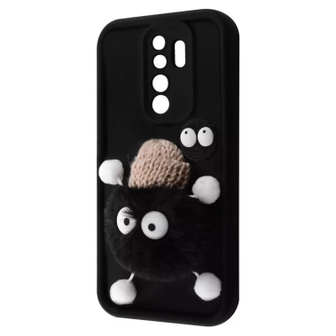 Чехол Pretty Things Case for Xiaomi Redmi 9 Black/Fluffy Black - цена, характеристики, отзывы, рассрочка, фото 1