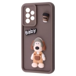 Чехол Pretty Things Case for Samsung Galaxy A52 (A525F) Brown/Baby