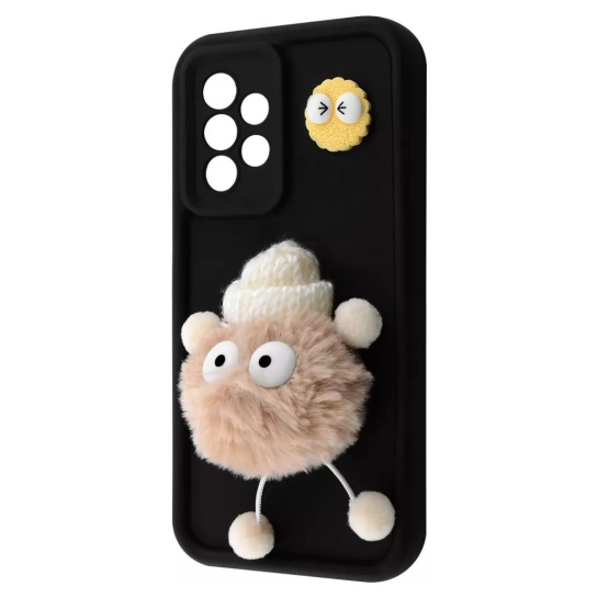 Чехол Pretty Things Case for Samsung Galaxy A52 (A525F) Black/Fluffy White
