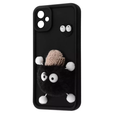 Чехол Pretty Things Case for Samsung Galaxy A06 Black/Fluffy Black - цена, характеристики, отзывы, рассрочка, фото 1