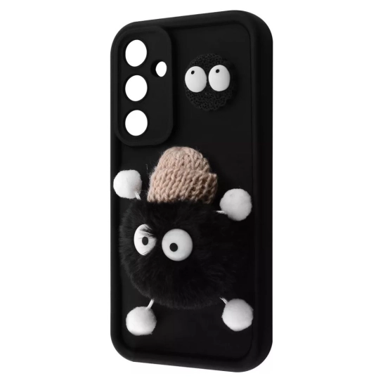Чохол Pretty Things Case для Samsung Galaxy A25 Black/Fluffy Black