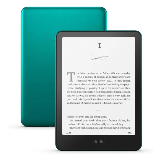 Электронная книга Amazon Kindle Paperwhite 12th Gen. 2024 32GB Signature  Edition Metallic Jade