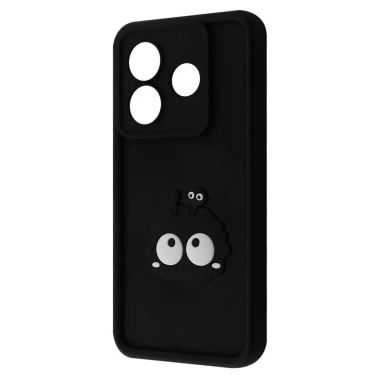 Чехол Pretty Things Case for Xiaomi Redmi Note 14 5G Black/Eyes - цена, характеристики, отзывы, рассрочка, фото 1