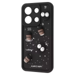 Чохол Pretty Things Case для Xiaomi Redmi Note 13 Pro 4G/Poco M6 Pro 4G Black/Coffee