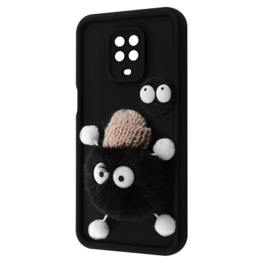 Чехол Pretty Things Case for Xiaomi Redmi Note 9S/Note 9 Pro Black/Fluffy Black - цена, характеристики, отзывы, рассрочка, фото 1