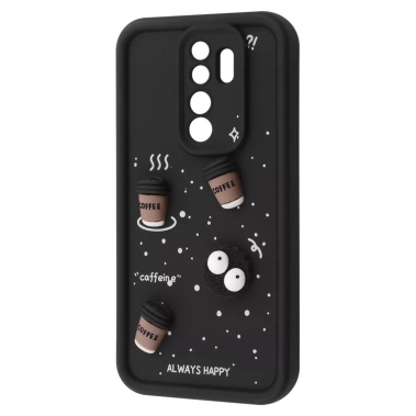 Чехол Pretty Things Case for Xiaomi Redmi Note 8 Pro Black/Coffee - цена, характеристики, отзывы, рассрочка, фото 1