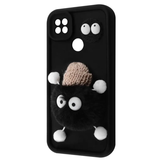 Чехол Pretty Things Case for Xiaomi Redmi 9C/10A Black/Fluffy Black
