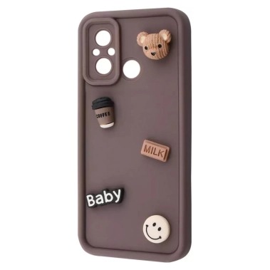 Чехол Pretty Things Case for Xiaomi Redmi 12C Brown/Bear - цена, характеристики, отзывы, рассрочка, фото 1