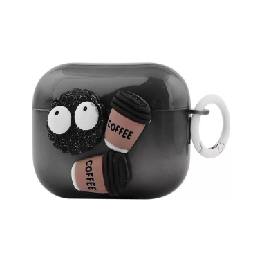 Чехол Pretty Things Case for AirPods 3 Black - цена, характеристики, отзывы, рассрочка, фото 1