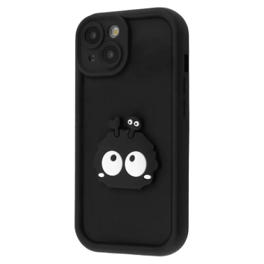 Чехол Pretty Things Case for iPhone 15 Black/Eyes - цена, характеристики, отзывы, рассрочка, фото 1