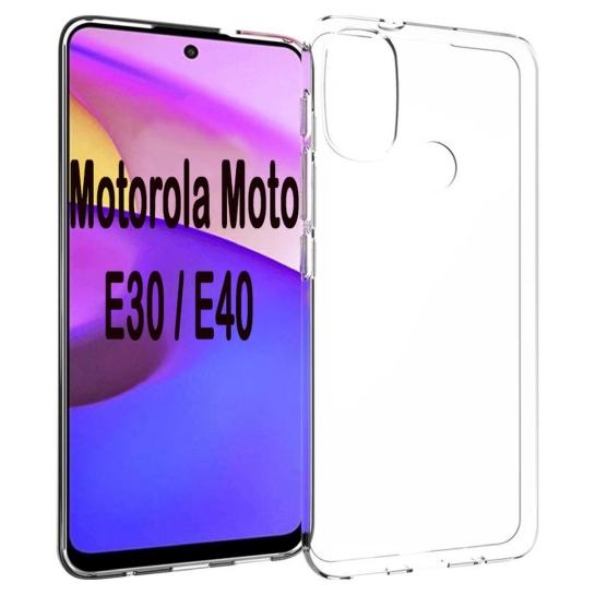 Чехол BeCover for Motorola Moto E30 / E40 Transparancy (707988) - цена, характеристики, отзывы, рассрочка, фото 1