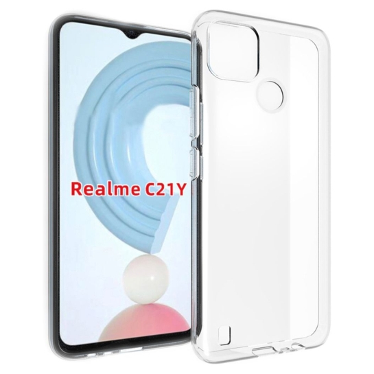 Чехол BeCover for Realme C21Y Transparancy (706937) - цена, характеристики, отзывы, рассрочка, фото 1