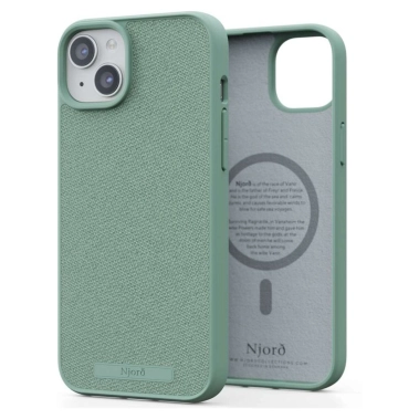 Чехол Njord Fabric MagSafe Case for iPhone 15 Plus Turquoise (NA52FA13) - цена, характеристики, отзывы, рассрочка, фото 1