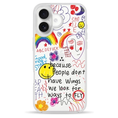 Чехол Pump Clear Case for iPhone 16 Because people - цена, характеристики, отзывы, рассрочка, фото 1