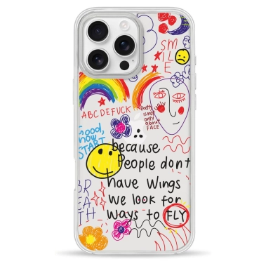 Чехол Pump Clear Case for iPhone 16 Pro Max Because people - цена, характеристики, отзывы, рассрочка, фото 1