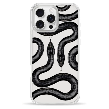 Чехол Pump Clear Case for iPhone 16 Pro Max Black Snake - цена, характеристики, отзывы, рассрочка, фото 1