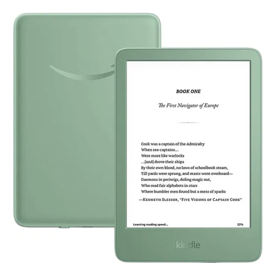 Електронна книга Amazon Kindle 11th Gen 16Gb Matcha 2024 - ціна, характеристики, відгуки, розстрочка, фото 1