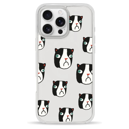 Чохол Pump Clear Case for iPhone 13 Pro Max Heads - ціна, характеристики, відгуки, розстрочка, фото 1