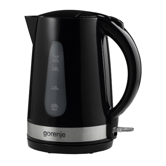 Електрочайник Gorenje K 17 BK (KE01301Z-GS) - ціна, характеристики, відгуки, розстрочка, фото 1
