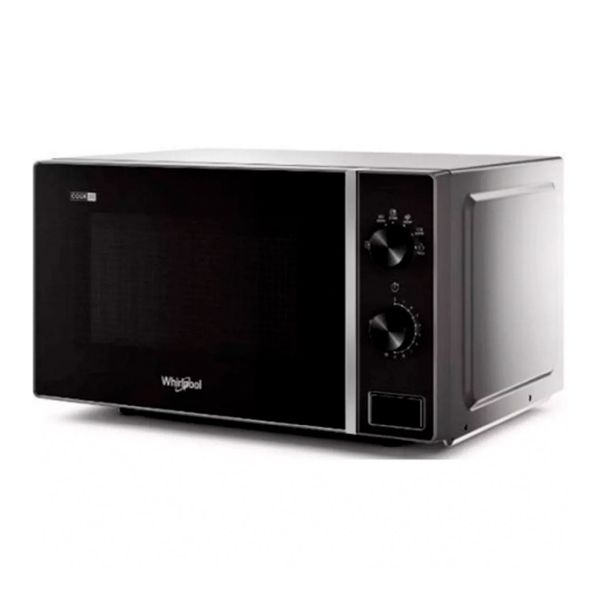 Мікрохвильова піч Whirlpool MWP 101 SB - ціна, характеристики, відгуки, розстрочка, фото 1