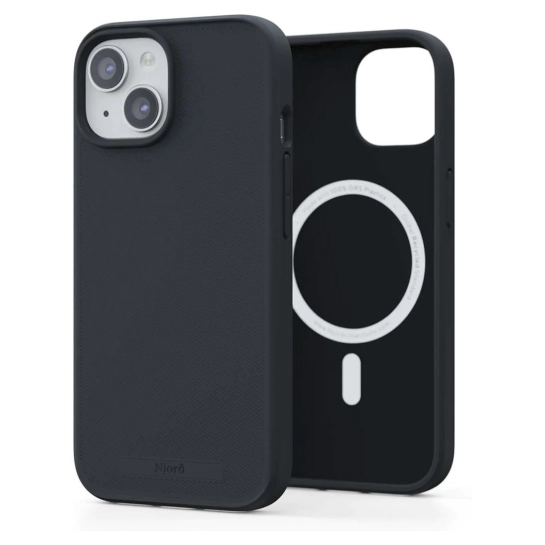 Чехол Njord Slim MagSafe Case for iPhone 15 Black (NA51GR09)