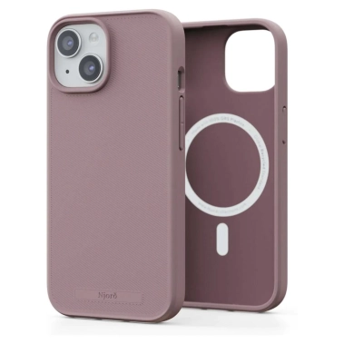 Чохол Njord Slim MagSafe Case для iPhone 15 Pink Blush (NA51GR12) - цена, характеристики, отзывы, рассрочка, фото 1