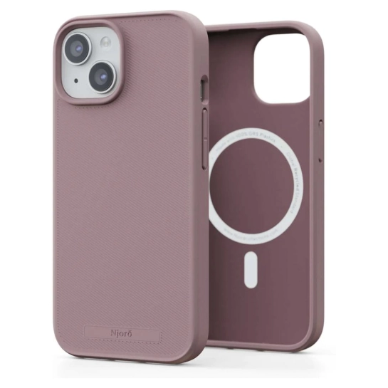 Чехол Njord Slim MagSafe Case for iPhone 15 Pink Blush (NA51GR12)