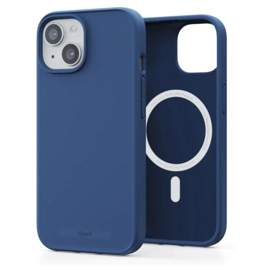 Чехол Njord Slim MagSafe Case for iPhone 15 Plus Blue (NA52GR10)