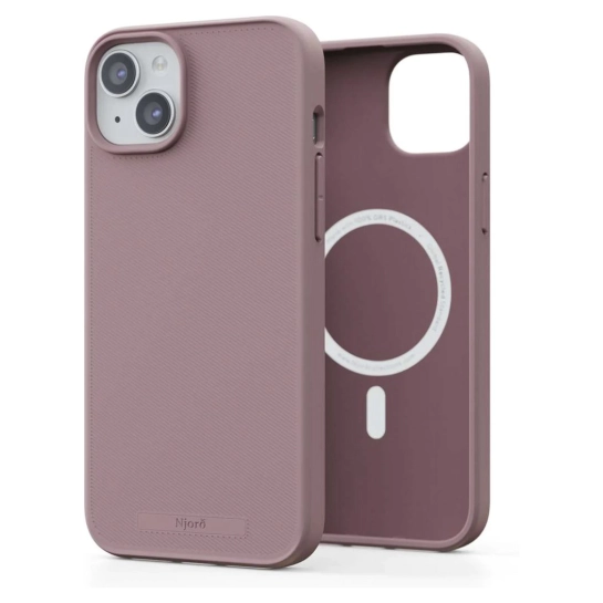 Чохол Njord Slim MagSafe Case для iPhone 15 Plus Pink Blush (NA52GR12)