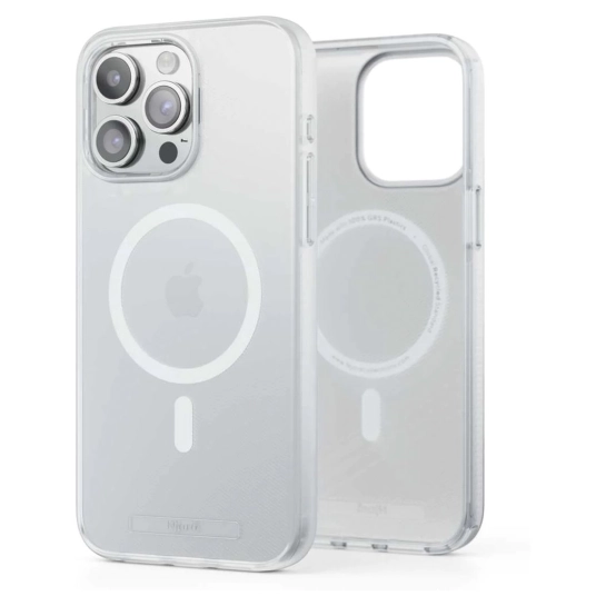 Чохол Njord Slim MagSafe Case для iPhone 15 Pro Translucent (NA53GR15)