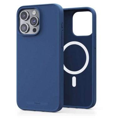 Чохол Njord Slim MagSafe Case для iPhone 15 Pro Max Blue (NA54GR10) - цена, характеристики, отзывы, рассрочка, фото 1