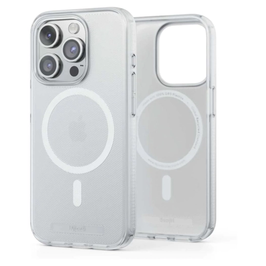 Чохол Njord Slim MagSafe Case для iPhone 15 Pro Max Translucent (NA54GR15)