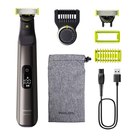 Тример-електростанок Philips OneBlade Pro 360 (QP6552/15) - ціна, характеристики, відгуки, розстрочка, фото 1