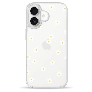 Чохол Pump Clear Case для iPhone 16 Chamomile - цена, характеристики, отзывы, рассрочка, фото 1