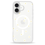 Чохол Pump Clear Case with MagSafe for iPhone 16 Chamomile