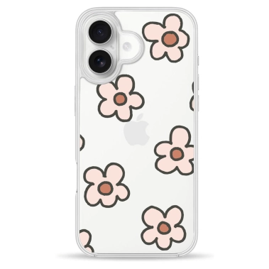 Чохол Pump Clear Case для iPhone 16 Daisies - цена, характеристики, отзывы, рассрочка, фото 1