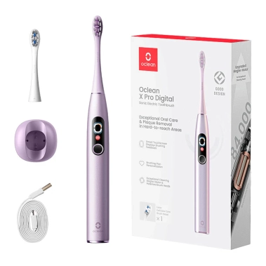Електрична зубна щітка Oclean X Pro Digital Smart Sonic Toothbrush Purple - цена, характеристики, отзывы, рассрочка, фото 1