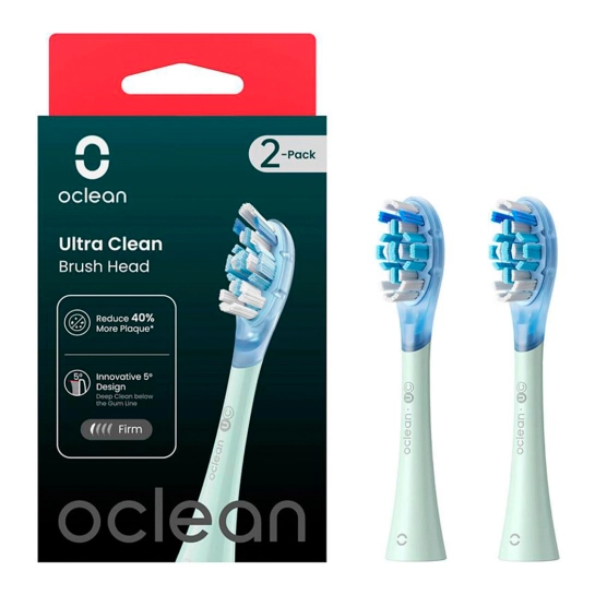 Насадки для щітки Oclean UC01 G02 Ultra Clean Brush Head Green 2 шт.