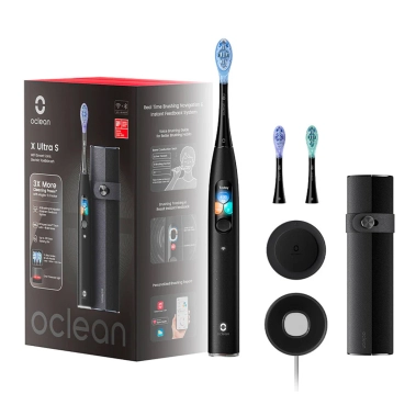 Електрична зубна щітка Oclean X Ultra Set Black (OLED) - цена, характеристики, отзывы, рассрочка, фото 1