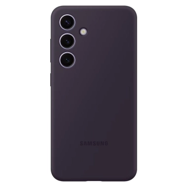 Чехол Silicone Case for Samsung Galaxy S24 (S921) Dark Violet (EF-PS921TEEGWW) - цена, характеристики, отзывы, рассрочка, фото 1