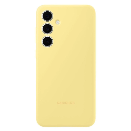 Чехол Silicone Case for Samsung Galaxy S24 FE (S721) Yellow (EF-PS721CYEGWW)