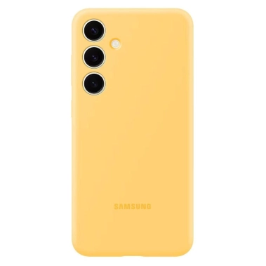Чохол Silicone Case для Samsung Galaxy S24 Plus (S926) Yellow (EF-PS926TYEGWW) - цена, характеристики, отзывы, рассрочка, фото 1