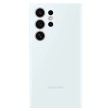 Чохол Silicone Case для Samsung Galaxy S24 Ultra (S928) White (EF-PS928TWEGWW) - цена, характеристики, отзывы, рассрочка, фото 1