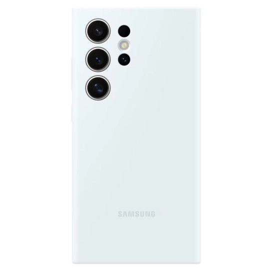 Чехол Silicone Case for Samsung Galaxy S24 Ultra (S928) White (EF-PS928TWEGWW)