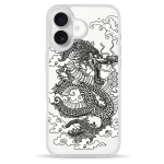 Чохол Pump Clear Case with MagSafe for iPhone 16 Dragon