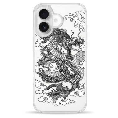Чехол Pump Clear Case for iPhone 16 Dragon - цена, характеристики, отзывы, рассрочка, фото 1