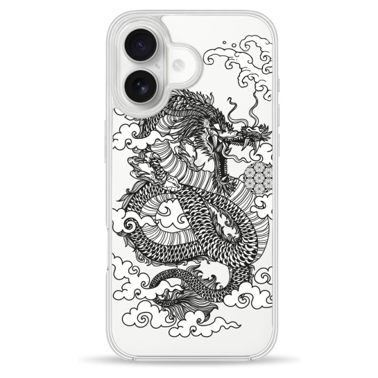 Чохол Pump Clear Case для iPhone 16 Dragon - ціна, характеристики, відгуки, розстрочка, фото 1