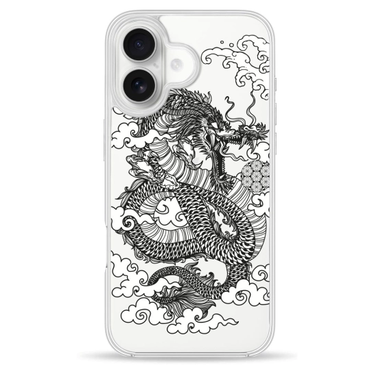 Чохол Pump Clear Case для iPhone 16 Dragon