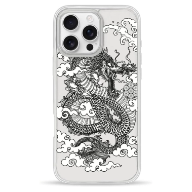 Чохол Pump Clear Case для iPhone 16 Pro Dragon - цена, характеристики, отзывы, рассрочка, фото 1